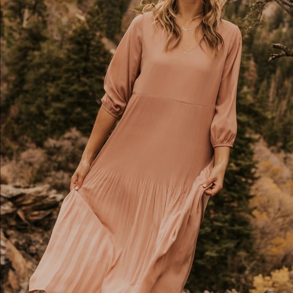 NWT Roolee Blush Dress
